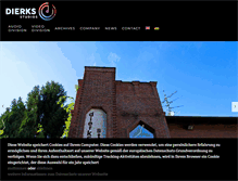 Tablet Screenshot of dierks-studios.de